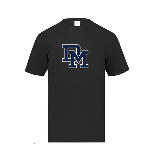 [2790.080.S-LOGO2] Men's Smooth Sport T-Shirt (Adult S, Black, Logo 2)