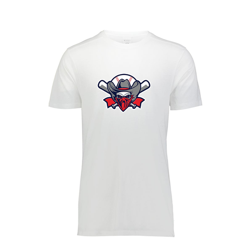 [FTSCUBWH-AS-LOGO1] Decker Men's Tri-Blend T-Shirt - Short Sleeve (Adult S, White, Logo 1)