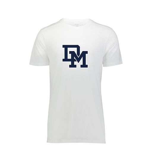 [FTSCUBWH-YS-LOGO2] Decker Youth Tri-Blend T-Shirt - Short Sleeve (Youth S, White, Logo 2)